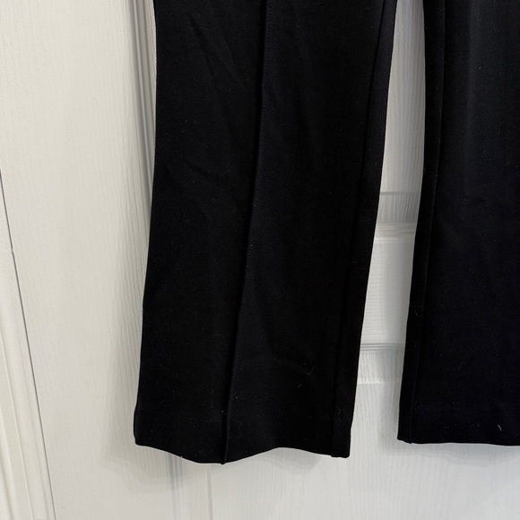 Anthropologie The Margot Kick-Flare Black Cropped Pants Maeve Women’s Size Small - Picture 5 of 8